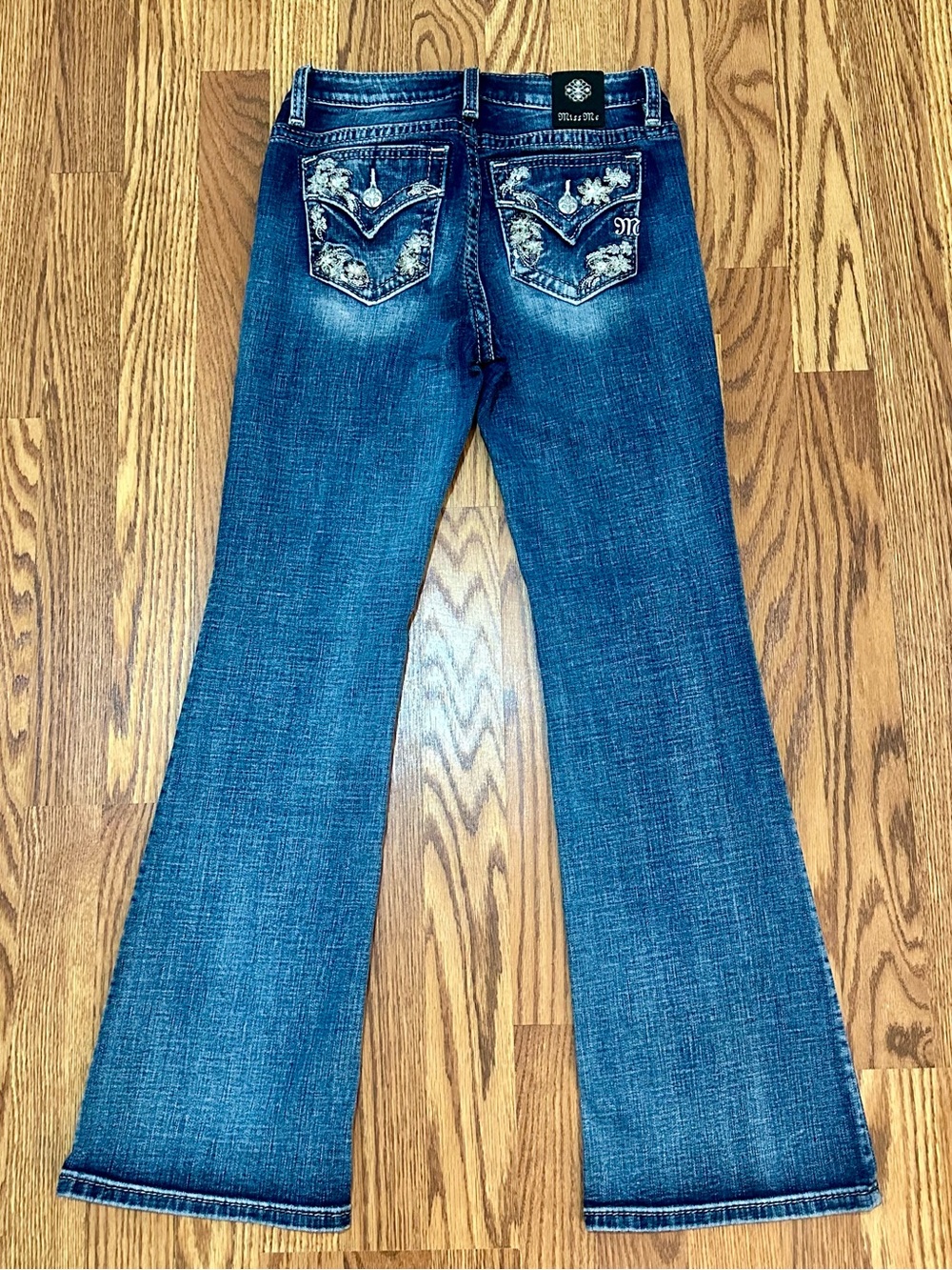 Miss Me Girls Bootcut Stretch Jeans 12